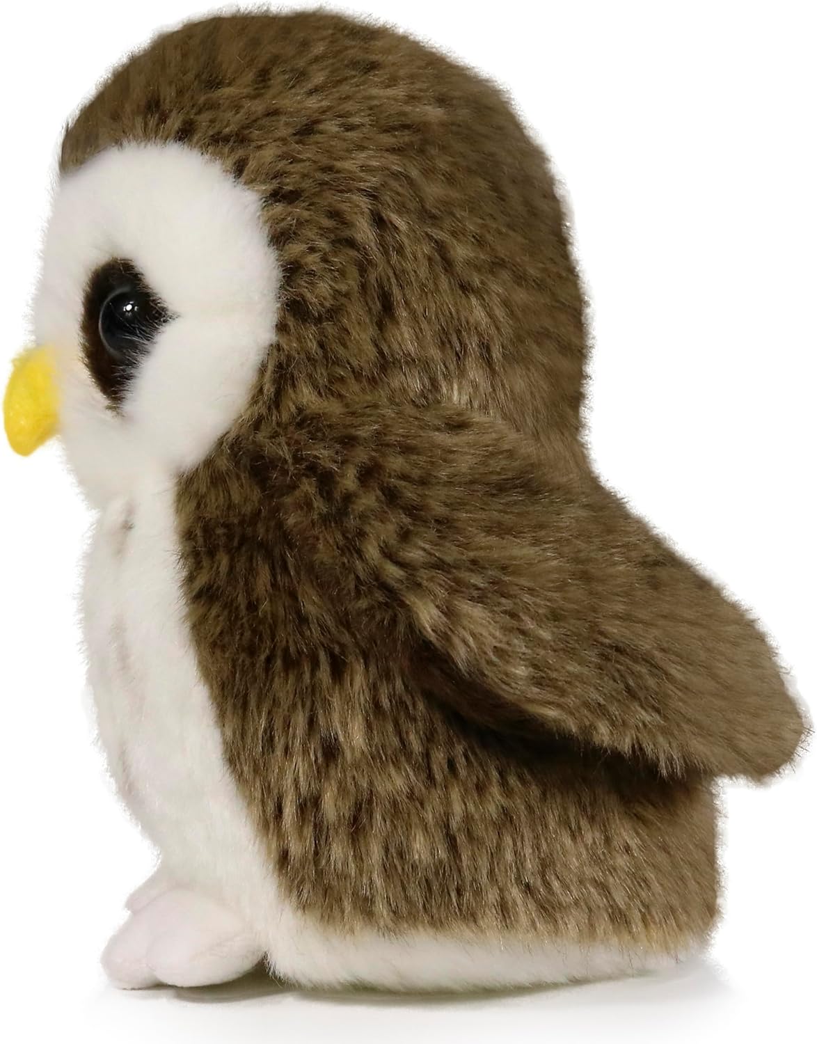 LULEZON Owl Wild Animal Small Stuffed toy animals Zoo Family Plush Toy 6 Inch