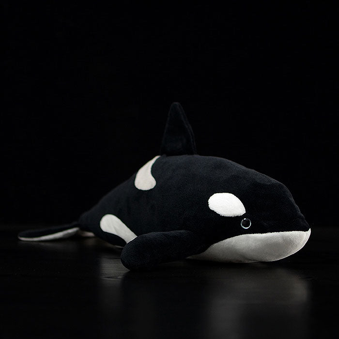 Super soft killer whale doll simulation killer whale doll plush toy plush simulation animal 40CM