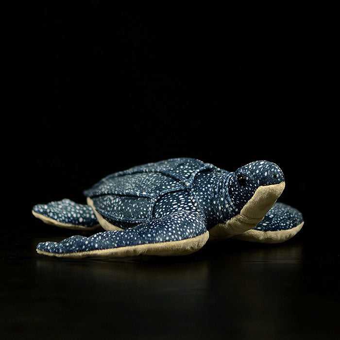 Super soft leatherback turtle plush toy simulation seven leatherback turtle doll lovely swallow turtle doll model gift