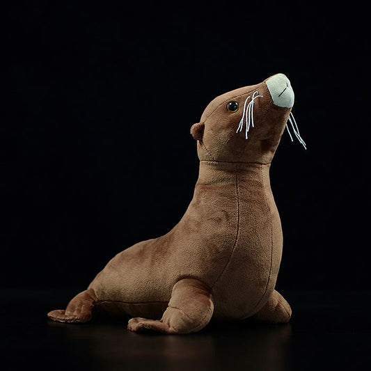 Super cute seal plush toy doll lovely simulation sea lion doll plush toy model gift