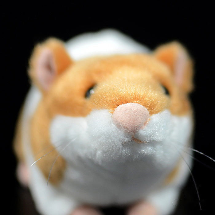 Cute golden hamster doll simulation hamster doll simulation animal model plush toys gifts