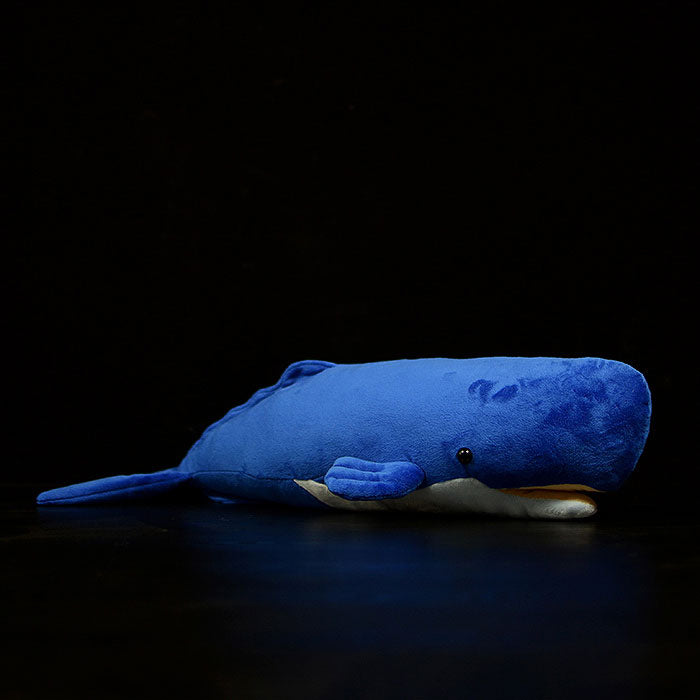 Cute giant sperm whale doll simulation sperm whale doll simulation animal plush toy model gift