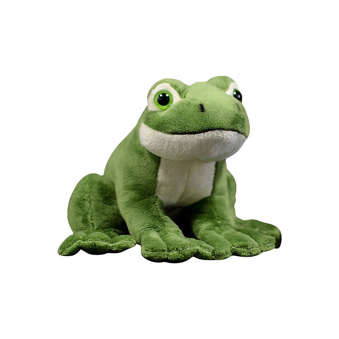 Cute frog plush toy simulated frog doll simulated animal doll birthday Christmas gift