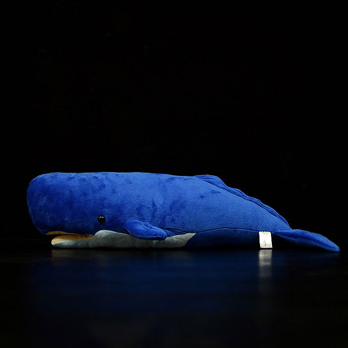 Cute giant sperm whale doll simulation sperm whale doll simulation animal plush toy model gift