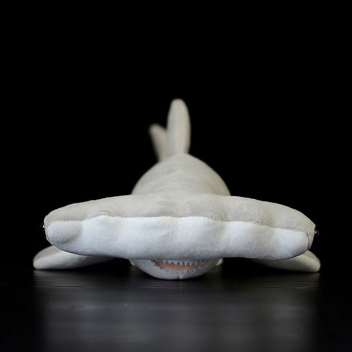 Cute hammerhead shark doll simulation hammerhead shark plush toy simulation marine animal plush toy 40CM