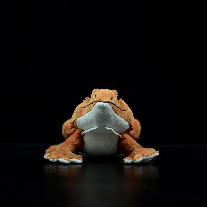 Cute maned lion lizard doll simulation flying lizard model doll super cute lizard simulation animal plush toy gift