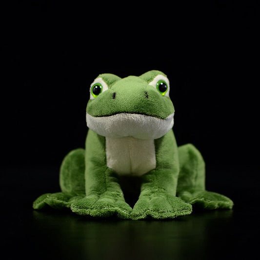 Cute frog plush toy simulated frog doll simulated animal doll birthday Christmas gift