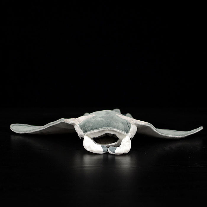 Cute devil fish doll double kiss manta ray plush toy simulation animal plush toy 38CM