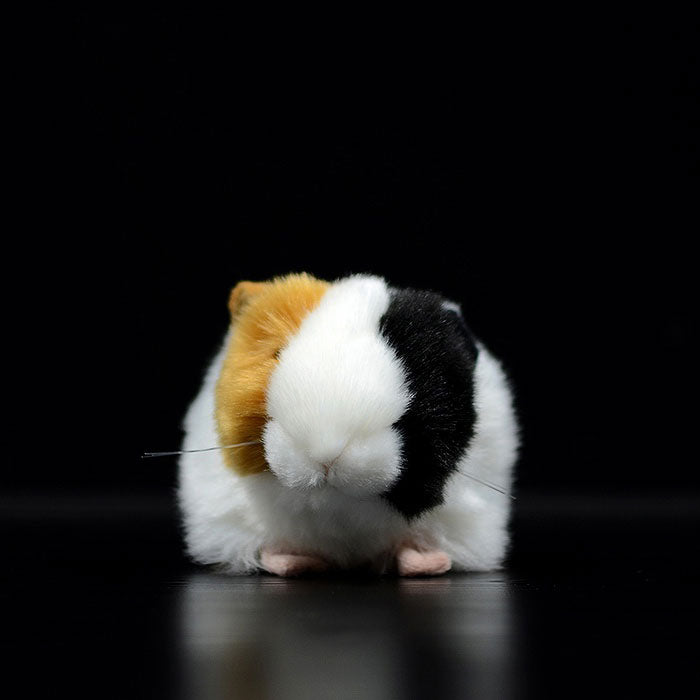 Variegated guinea pig doll simulation guinea pig plush toy Dutch pig Dutch mouse doll simulation animal model