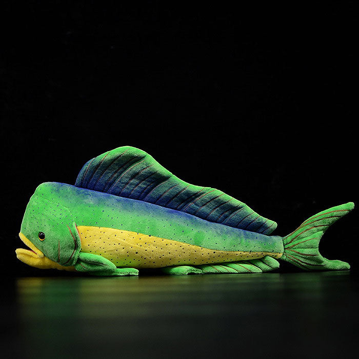 Lovely dolphin doll simulation ghost head knife fish doll simulation animal plush toy model gift