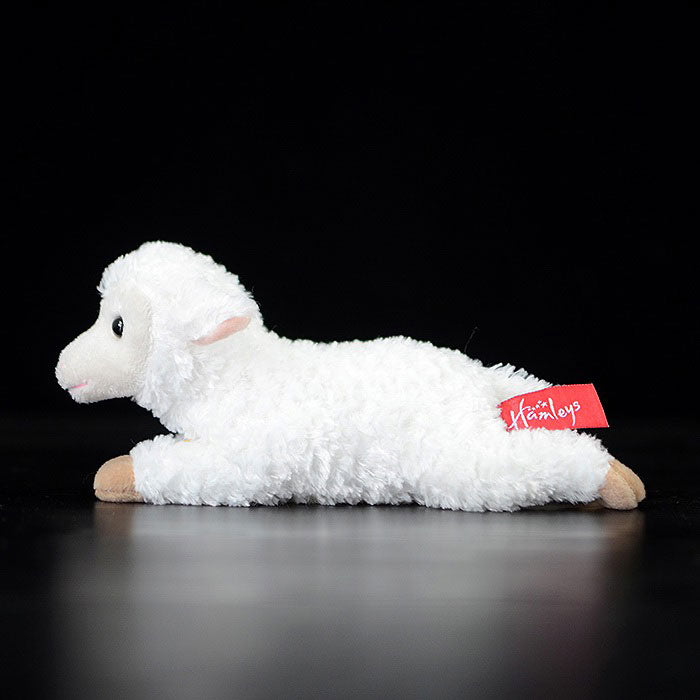 The tail order of foreign trade is exported to the UK. Lying posture small sheep doll simulation small cotton simulation animal plush toys