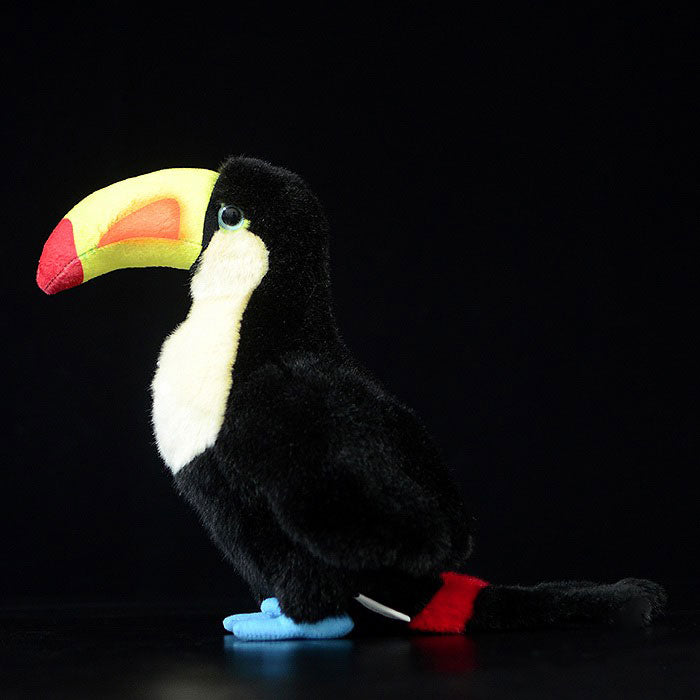 Cute toucan doll simulation Toucan simulation animal plush toy 24CM