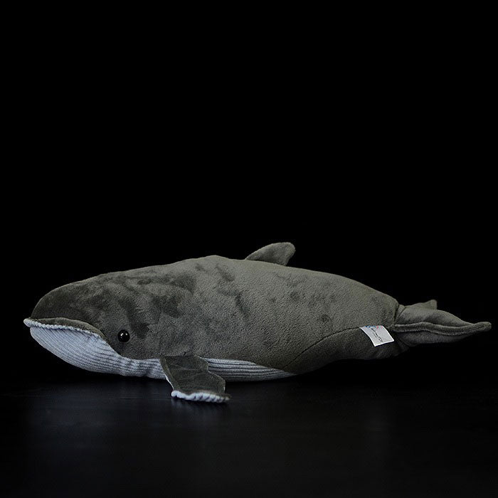 Super soft baleen whale doll simulation blue whale doll baleen whale Plush Toy Plush simulation marine animal 40cm
