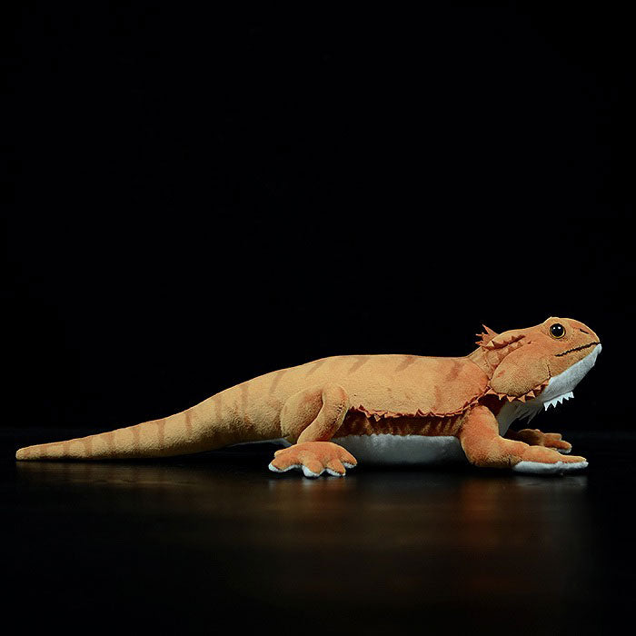 Cute maned lion lizard doll simulation flying lizard model doll super cute lizard simulation animal plush toy gift