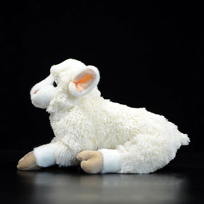 Cute little sheep doll simulation sheep doll simulation animal model plush toy gift