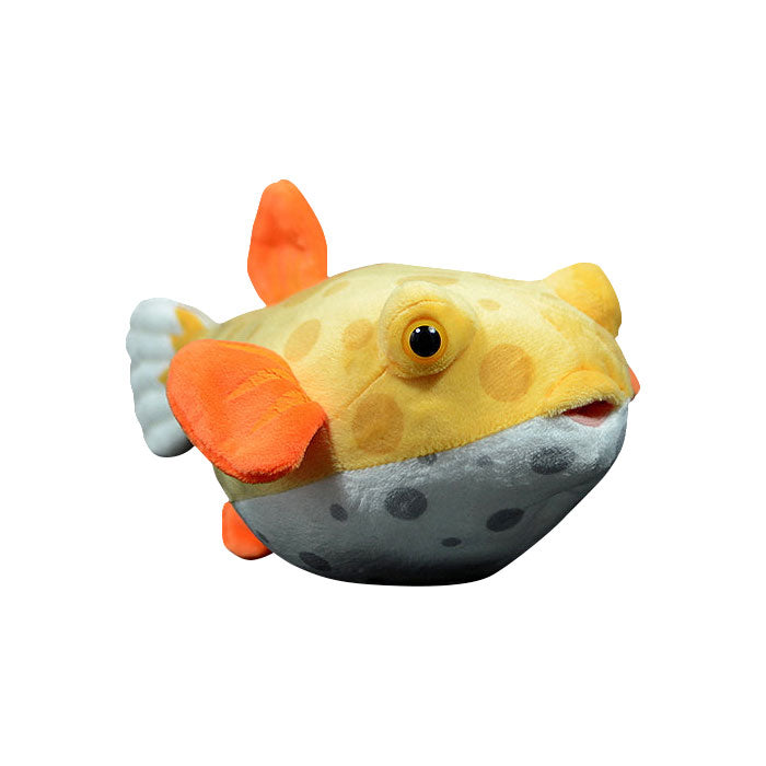 Cute boxfish simulation hexagonal boxfish doll super cute marine life doll plush toy gift