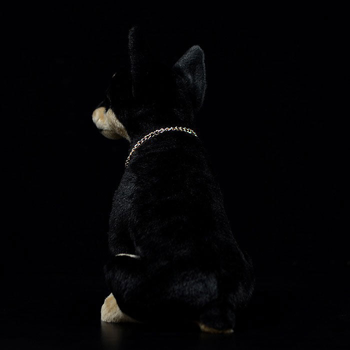 Simulation dog doll cute Du Binquan doll simulation animal plush toy model gifts