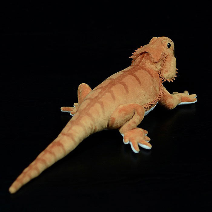 Cute maned lion lizard doll simulation flying lizard model doll super cute lizard simulation animal plush toy gift