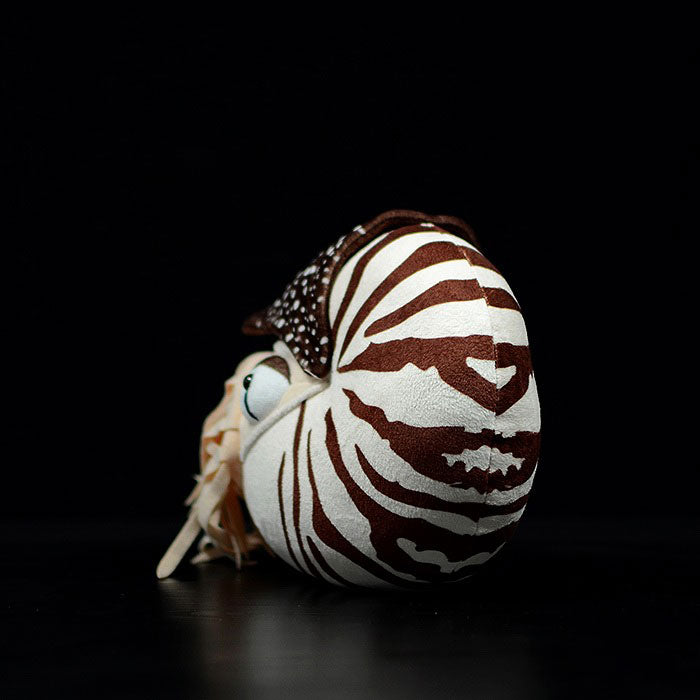 Lovely Nautilus doll simulated pearl Nautilus doll simulated animal plush toy model gift
