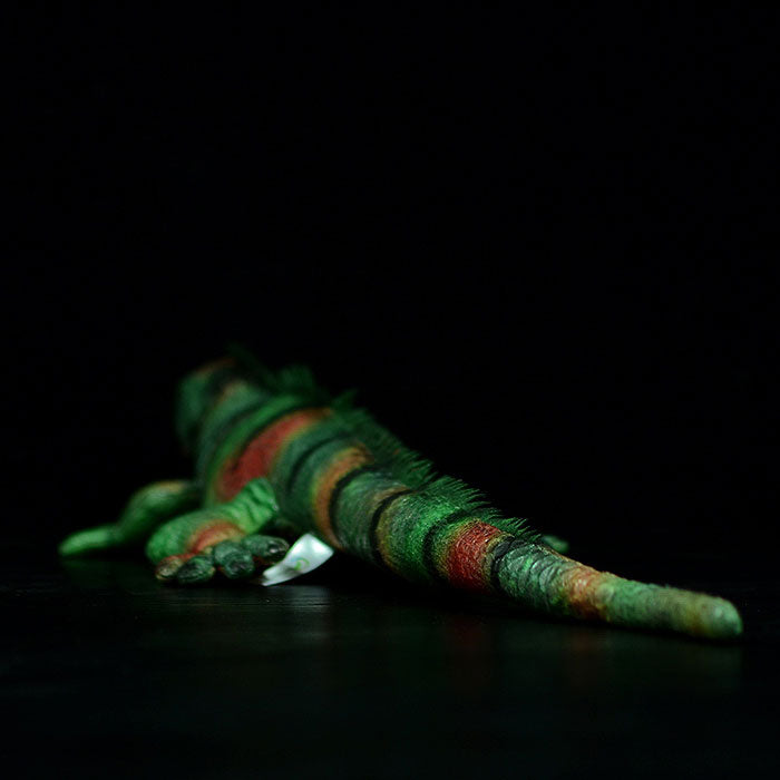 Simulation green iguana lizard doll cute lizard plush toy simulation animal plush toy 66CM
