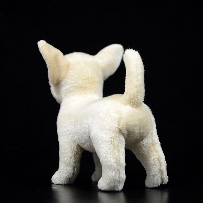 Simulated dog doll cute Chihuahua dog doll simulated animal plush toy model gift