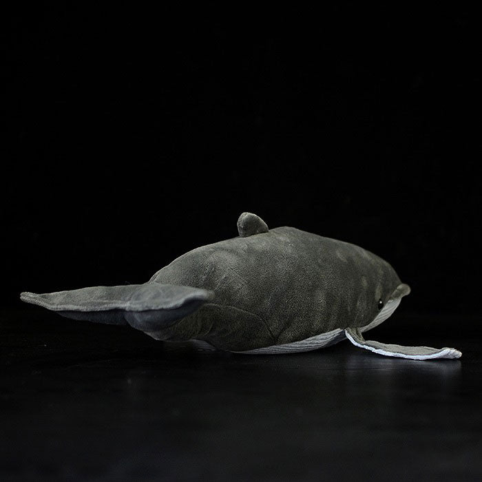 Super soft baleen whale doll simulation blue whale doll baleen whale Plush Toy Plush simulation marine animal 40cm