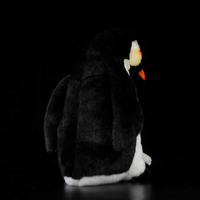 Cute emperor penguin doll simulated Penguin mother and child Penguin simulated animal plush toy 25cm