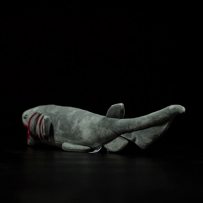 Cute wrinkly shark doll simulation six gill shark doll simulation animal plush toy model gift