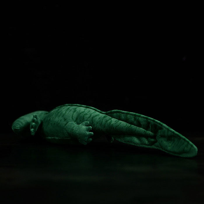 Simulation of the original paleontology series of the plush toy doll, the thief's head salamander doll.