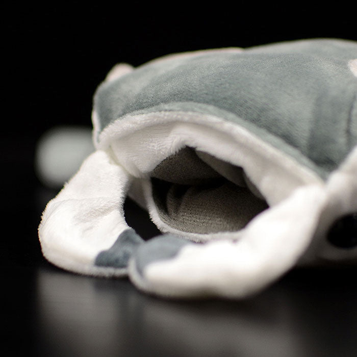 Cute devil fish doll double kiss manta ray plush toy simulation animal plush toy 38CM