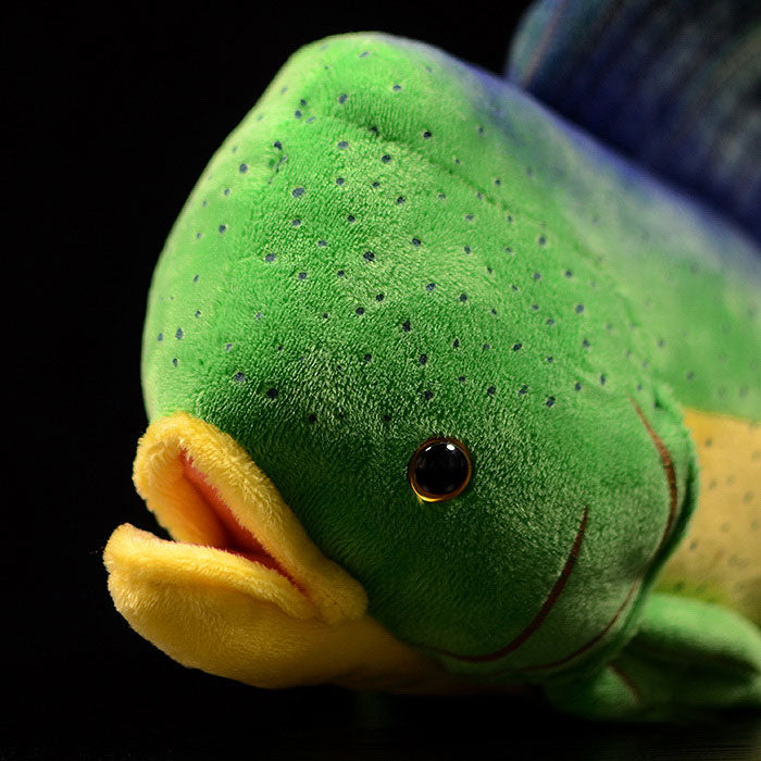 Lovely dolphin doll simulation ghost head knife fish doll simulation animal plush toy model gift
