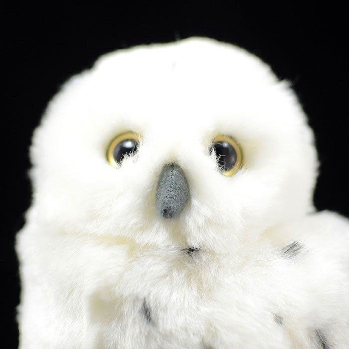 Simulated snow owl doll lovely White Owl doll simulated animal model plush toy gift