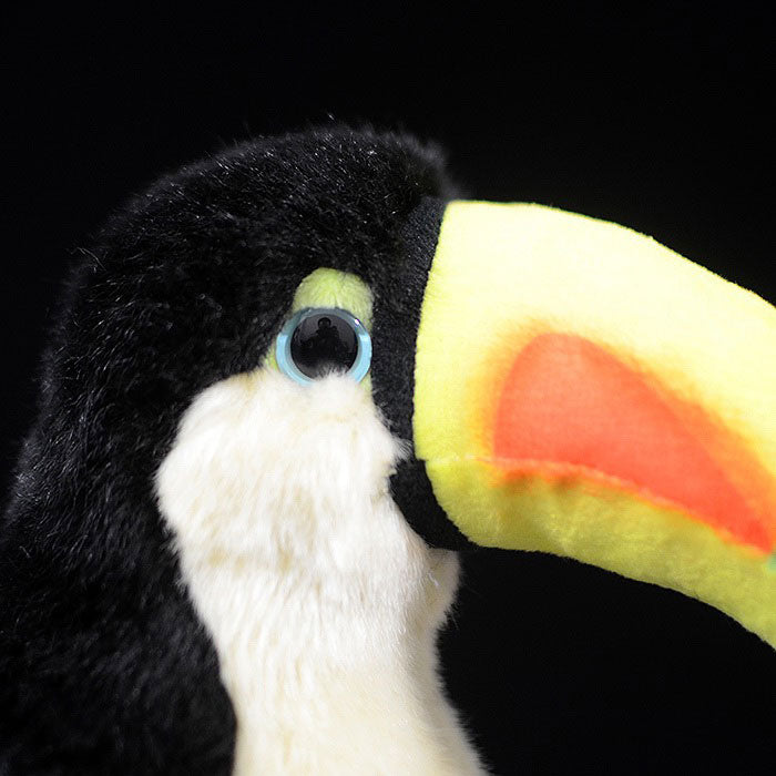 Cute toucan doll simulation Toucan simulation animal plush toy 24CM