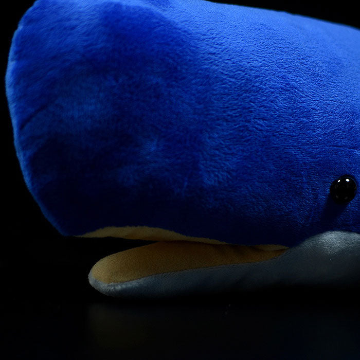 Cute giant sperm whale doll simulation sperm whale doll simulation animal plush toy model gift