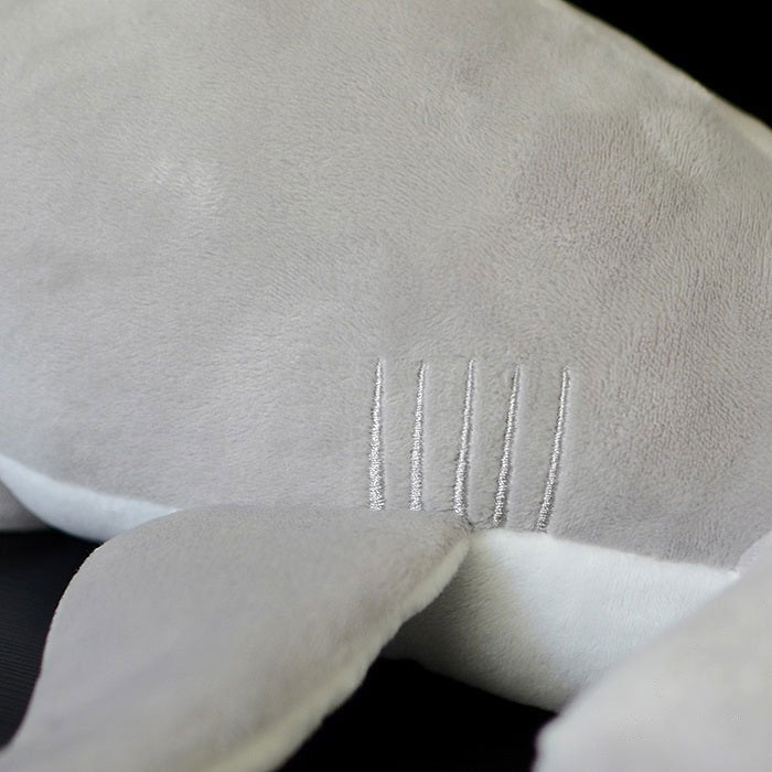 Cute hammerhead shark doll simulation hammerhead shark plush toy simulation marine animal plush toy 40CM