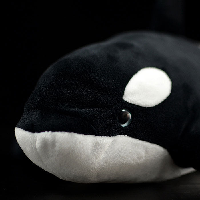 Super soft killer whale doll simulation killer whale doll plush toy plush simulation animal 40CM