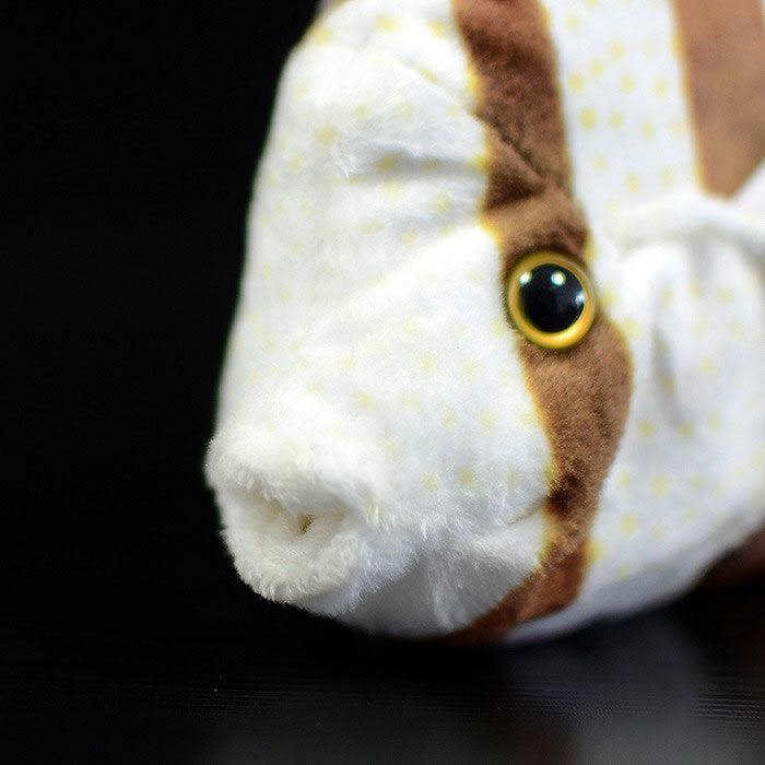 Cute tropical fish, butterfly fish doll, simulation butterfly fish, simulation animal plush toy