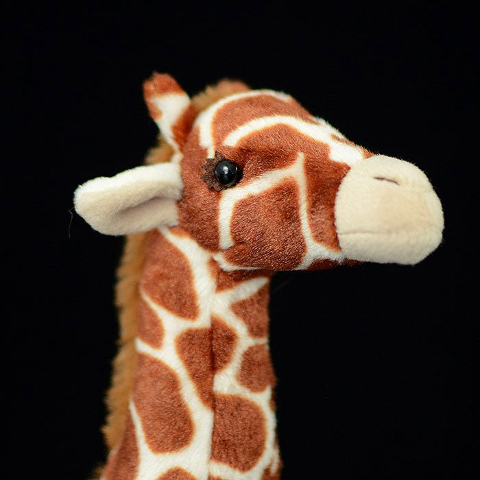 Cute giraffe doll African giraffe deer plush toy simulation animal plush toy 34CM