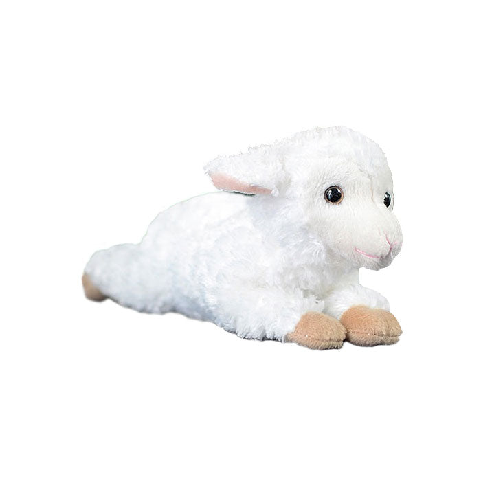 The tail order of foreign trade is exported to the UK. Lying posture small sheep doll simulation small cotton simulation animal plush toys