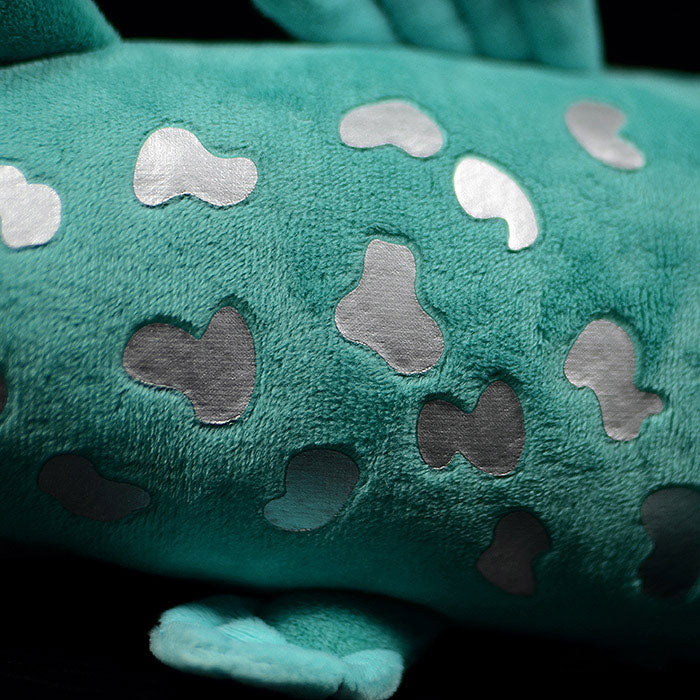 Cute coelacanth doll prehistoric empty spiny fish plush toy spear fish simulation animal plush toy 38CM
