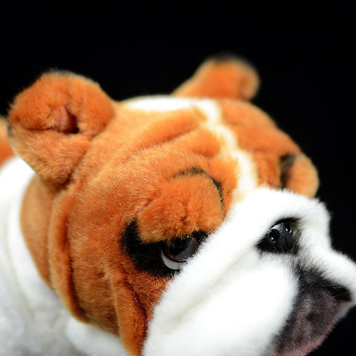 Simulated dog doll British Bulldog doll simulated animal tiger dog plush toy model