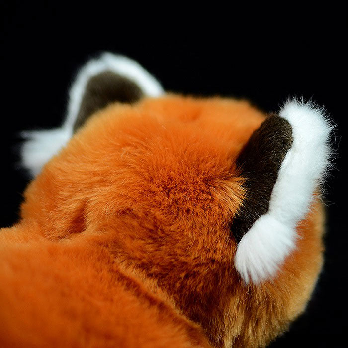 Cute little panda doll super cute simulated red panda doll simulated animal plush toy model gift