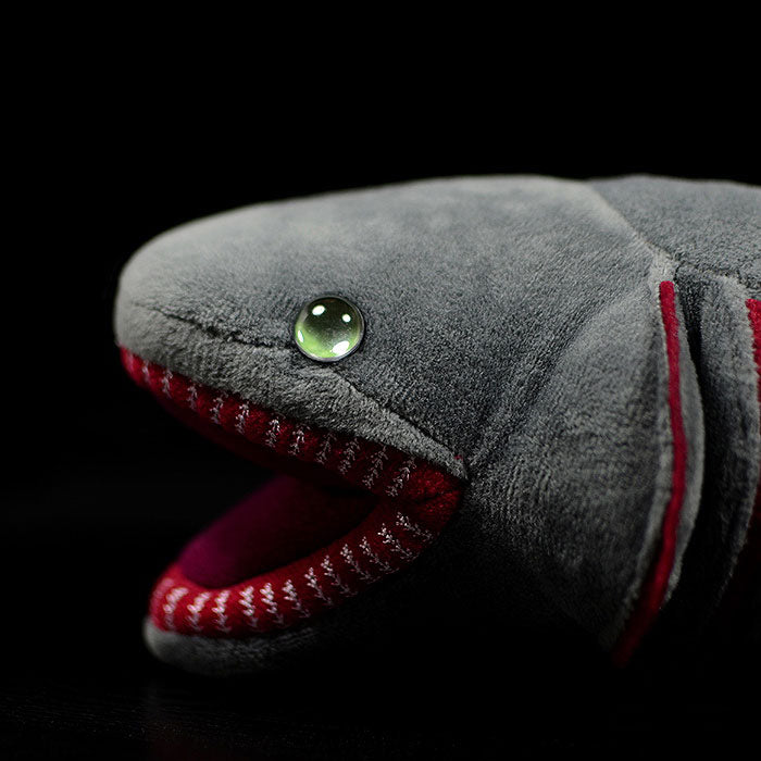 Cute wrinkly shark doll simulation six gill shark doll simulation animal plush toy model gift