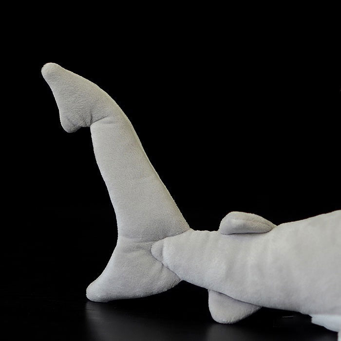 Cute hammerhead shark doll simulation hammerhead shark plush toy simulation marine animal plush toy 40CM