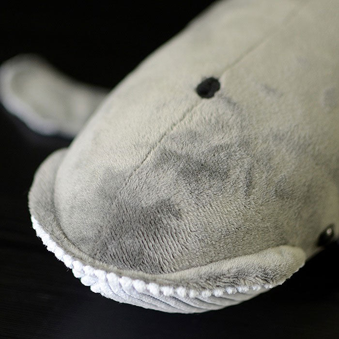 Super soft baleen whale doll simulation blue whale doll baleen whale Plush Toy Plush simulation marine animal 40cm