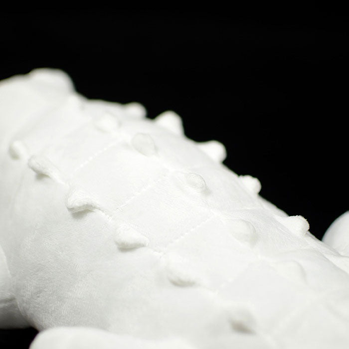 Super cute crocodile plush toy doll cute simulation albino crocodile doll plush toy model gift