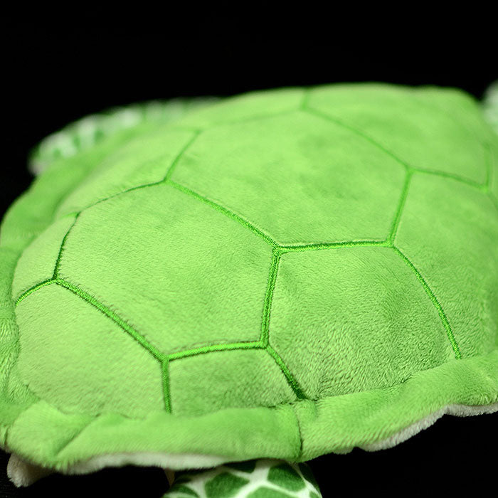 Super soft green turtle plush toy simulation turtle doll cute turtle doll model gift