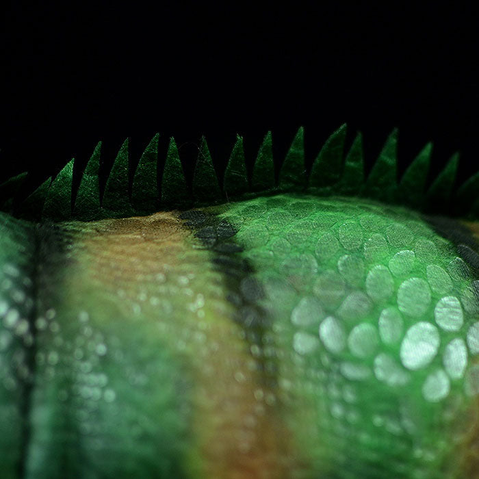 Simulation green iguana lizard doll cute lizard plush toy simulation animal plush toy 66CM