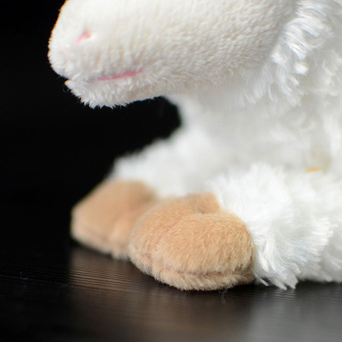 The tail order of foreign trade is exported to the UK. Lying posture small sheep doll simulation small cotton simulation animal plush toys