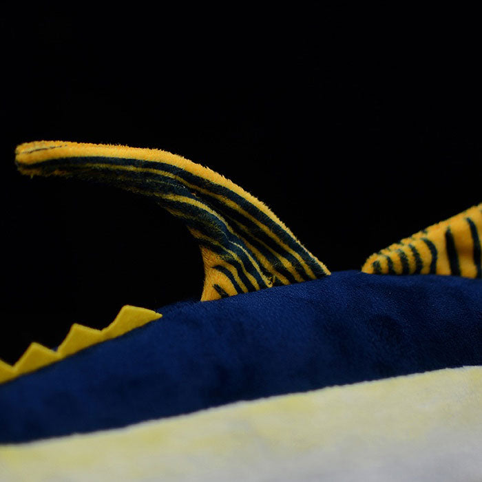 Cute tuna doll yellowfin tuna plush toy simulated animal plush toy 40cm